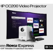 HP CC200 FHD LCD LED Projector