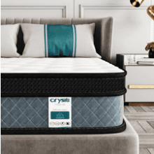 Crystli Twin Mattress, 10 Inch Memory Foam