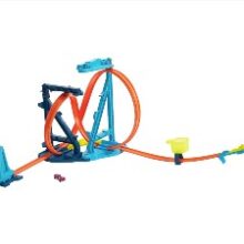 Hot Wheels Track Set and Scale Toy Car