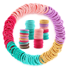 200PCS Baby Toddler Hair Ties