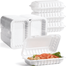 Clamshell Food Containers 50 Pack