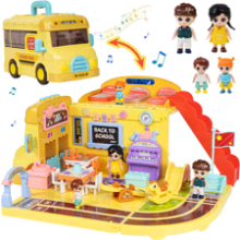 Dollhouse Camper Van Portable School Bus