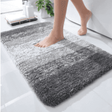 Extra Soft and Absorbent Microfiber Bath Rugs