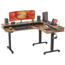 FEZIBO Triple Motor 63 inch Standing Desk