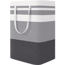 Large Collapsible Laundry Hamper with Carry Handles