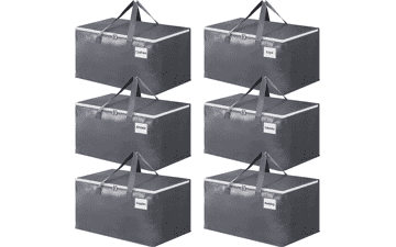 Large Moving Boxes with Zippers