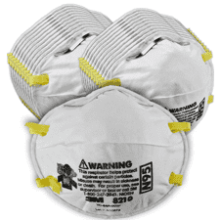 Protective Equipment Particulate Respirator 8210, N95