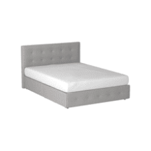 Rose Upholstered Platform Bed with Storage Drawers