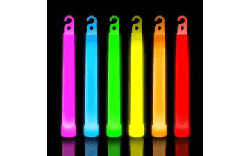 30 Ultra Bright Glow Sticks - Multi Use Glowsticks for Parties, Camping, Emergency Light and Survival Kit