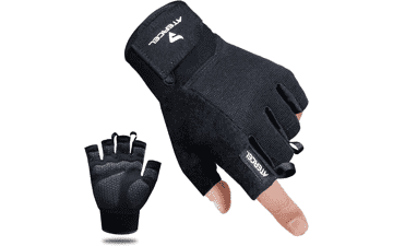 ATERCEL Workout Gloves - Men and Women, Weight Lifting, Cycling, Gym, Training - Breathable and Snug Fit