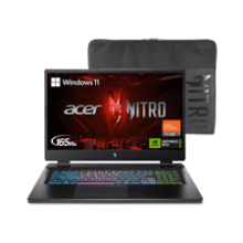 Acer Nitro 17 Gaming Laptop | AMD Ryzen 7 7735HS Octa-Core CPU | NVIDIA GeForce RTX 4050 GPU | 17.3" FHD 165Hz IPS Display | 16GB DDR5 | 1TB Gen 4 SSD | Wi-Fi 6E | RGB Backlit KB | Black