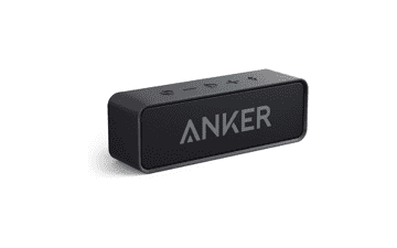 Anker Soundcore Bluetooth Speaker - IPX5 Waterproof, Stereo Sound, 24H Playtime - Portable Wireless Speaker for iPhone, Samsung and More