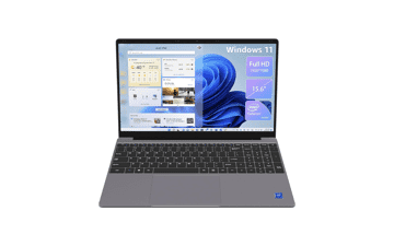 ApoloSign 15.6'' Laptop Computer, Quad-Core Intel Celeron N5095, 12GB DDR4, 512GB SSD, 1080P FHD Display, Windows 11, Ultra Slim, Long Battery Life