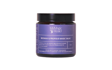 Beeswax & Propolis Magic Salve | Universal Skin Healer | Boils, Abscesses, Hidradenitis Suppurativa | Anal Fissures | Wound Care | Healing for Painful, Irritated, Infected, Open, Dry & Cracked Skin