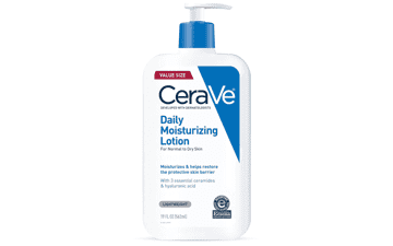 CeraVe Daily Moisturizing Lotion for Dry Skin with Hyaluronic Acid and Ceramides - Fragrance Free - 19 Ounce