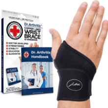 Copper Wrist Brace for Carpal Tunnel Support - Doctor Developed - FDA Medical Device - Night Support for Men and Women - Right and Left Hands