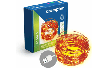 Crompton Galaxy Copper String Light with USB