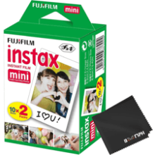 Fujifilm Instax Mini Camera Film: 20 Shots - Capture Memories Anytime, Anywhere