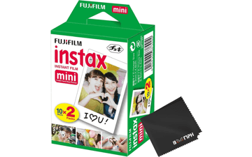 Fujifilm Instax Mini Camera Film: 20 Shots - Capture Memories Anytime, Anywhere