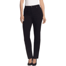 Gloria Vanderbilt Classic Amanda High Rise Tapered Jean - Plus Size