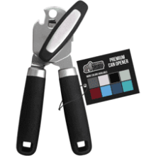 Gorilla Grip Heavy Duty Stainless Steel Smooth Edge Manual Can Opener