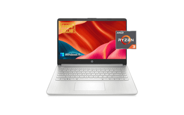 HP 2023 14 Laptop - 14" FHD Display, 16GB RAM, 1TB SSD, AMD Ryzen 3 Processor, Type-C, HDMI, Fast Charge, Windows 11