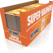 HotHands Body & Hand Super Warmers - Long Lasting Safe Natural Odorless Air Activated - 18 Hours of Heat - 40 Individual Warmers