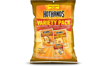 HotHands Variety Pack - Long Lasting Safe Natural Odorless Warmers