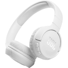 JBL Tune 510BT Wireless On-Ear Headphones with Purebass Sound - White