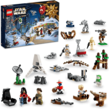 LEGO Star Wars Advent Calendar 75366 - Christmas Holiday Countdown Gift with 9 Characters and 15 Mini Building Toys