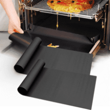 Large Oven Liners for Bottom of Oven - BPA and PFOA Free - 16x24 Inch - Thick Heavy Duty Non Stick Teflon Mats for Electric, Gas, Toaster, Convection, Microwave Ovens and Grills