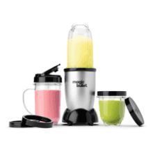 Magic Bullet Blender - Small Silver 11 Piece Set