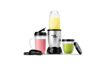 Magic Bullet Blender - Small Silver 11 Piece Set