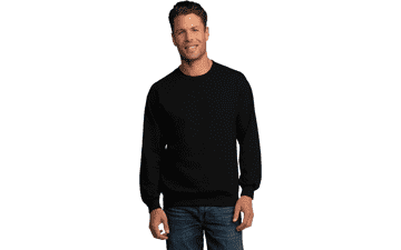 Men's Eversoft Fleece Crewneck Sweatshirts by Fruit of the Loom - Moisture Wicking & Breathable - Sizes S-4x