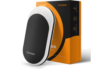 OCOOPA Rechargeable Hand Warmers - 5200mAh Electric Portable Pocket Heater for Raynauds, Hunting, Golf, Camping - Great Gifts for Men and Women