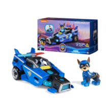 Paw Patrol Mighty Movie Toy Car with Chase Mighty Pups Action Figure