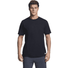 Russell Athletic Men's Dri-Power Cotton Blend Tees & Tanks - Moisture Wicking, Odor Protection, UPF 30+