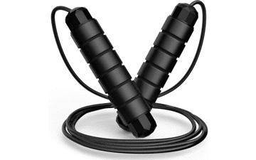 Tangle-Free Rapid Speed Jumping Rope with Ball Bearings for Women, Men, and Kids