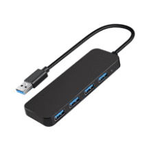 VIENON USB 3.0 Hub - 4-Port USB Splitter for Laptop, Xbox, Flash Drive, HDD, Console, Printer, Camera, Keyboard, Mouse