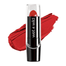 Wet n Wild Silk Finish Lipstick - Hydrating Rich Color - Cherry Frost Red