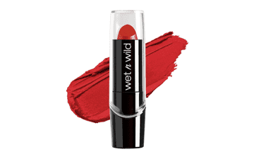 Wet n Wild Silk Finish Lipstick - Hydrating Rich Color - Cherry Frost Red