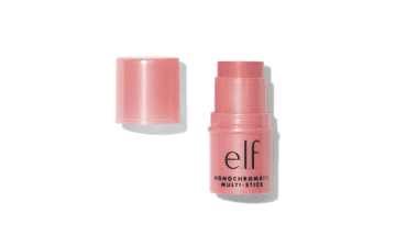 e.l.f. Monochromatic Multi Stick - Luxuriously Creamy & Blendable Color - Dazzling Peony - 0.17 oz (5 g)