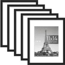 upsimples 11x14 Picture Frame Set of 5