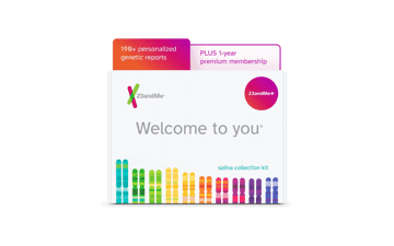 23andMe+ Premium Membership Bundle - DNA Kit with Personal Genetic Insights