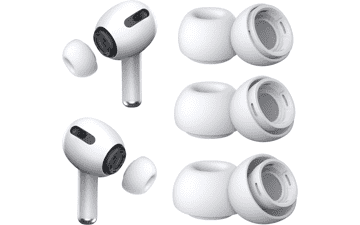 3 Pairs of Silicone Ear Tips for Airpods Pro and Airpods Pro 2nd Gen with Noise Reduction Hole