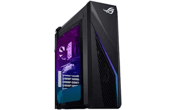 ASUS ROG G16CH Gaming Desktop PC, Intel Core i7-13700F, GeForce RTX 4070, 1TB SSD, 16GB RAM, Windows 11, Grey