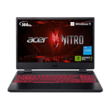 Acer Nitro 5 AN515-58-525P Gaming Laptop | Core i5-12500H | NVIDIA GeForce RTX 3050 Laptop GPU | 15.6" FHD 144Hz IPS Display | 8GB DDR4 | 512GB PCIe Gen 4 SSD | Killer Wi-Fi 6 | Backlit Keyboard, Black