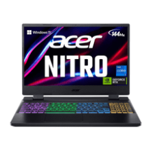 Acer Nitro 5 Gaming Laptop - Intel 12th Gen i7-12650H - NVIDIA GeForce RTX 4060 Laptop GPU - 15.6” FHD 144Hz IPS Display - 16GB DDR5 - 1TB Gen 4 SSD - Killer Wi-Fi 6 - RGB Backlit KB