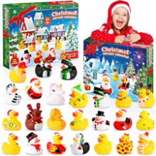 Advent Calendar 2023 Kids, Rubber Ducks Gifts for Girls Boys Christmas Countdown Xmas Gifts for 3-9 Year Old Girls Toys for 3-10 Year Old Boys