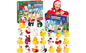 Advent Calendar 2023 Kids, Rubber Ducks Gifts for Girls Boys Christmas Countdown Xmas Gifts for 3-9 Year Old Girls Toys for 3-10 Year Old Boys